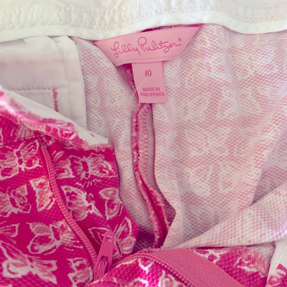 Lilly Pulitzer pants. Washed and just tried it on .Size 10 - Picture 4 of 6